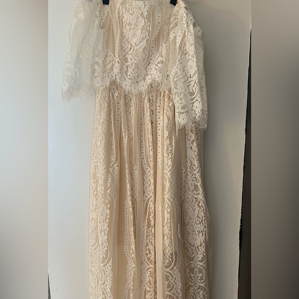 Baltic born off the shoulder maxi dress